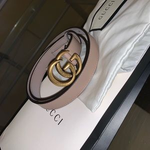 Small Double G Gucci Belt